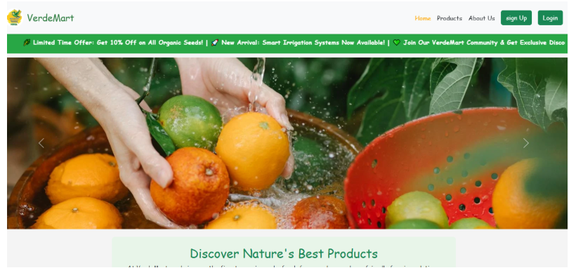 Agri E-Commerce Screenshot